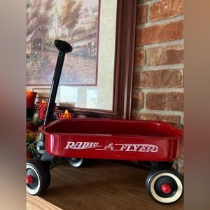 Vintage 1970’s Miniature Radio Flyer Red Wagon with Classic Style